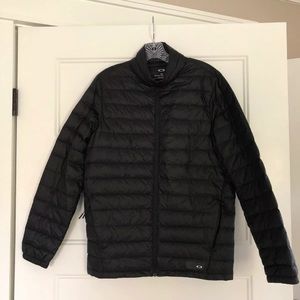 Oakley Puffer Jacket Unisex Regular Small Black